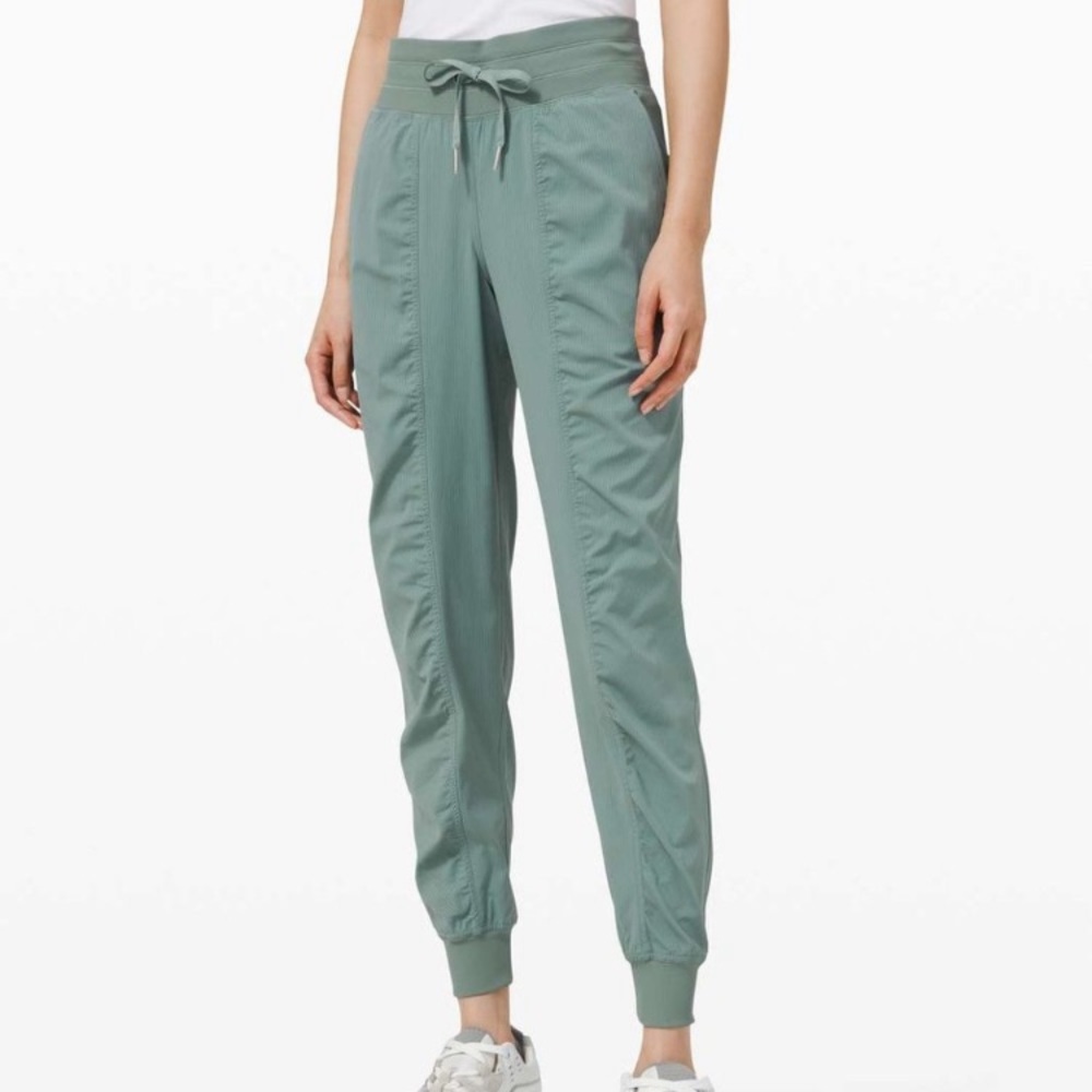 lululemon dance studio jogger tidewater teal